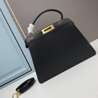 wholesale quality fendi bags peekaboo iseeu black